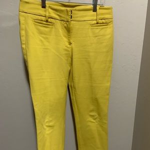 Loft Yellow Dress Pants